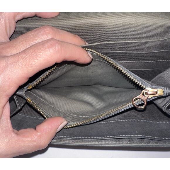 See by Chloe Long Portefeuille Leather Wallet-Skylight - Picture 9 of 10